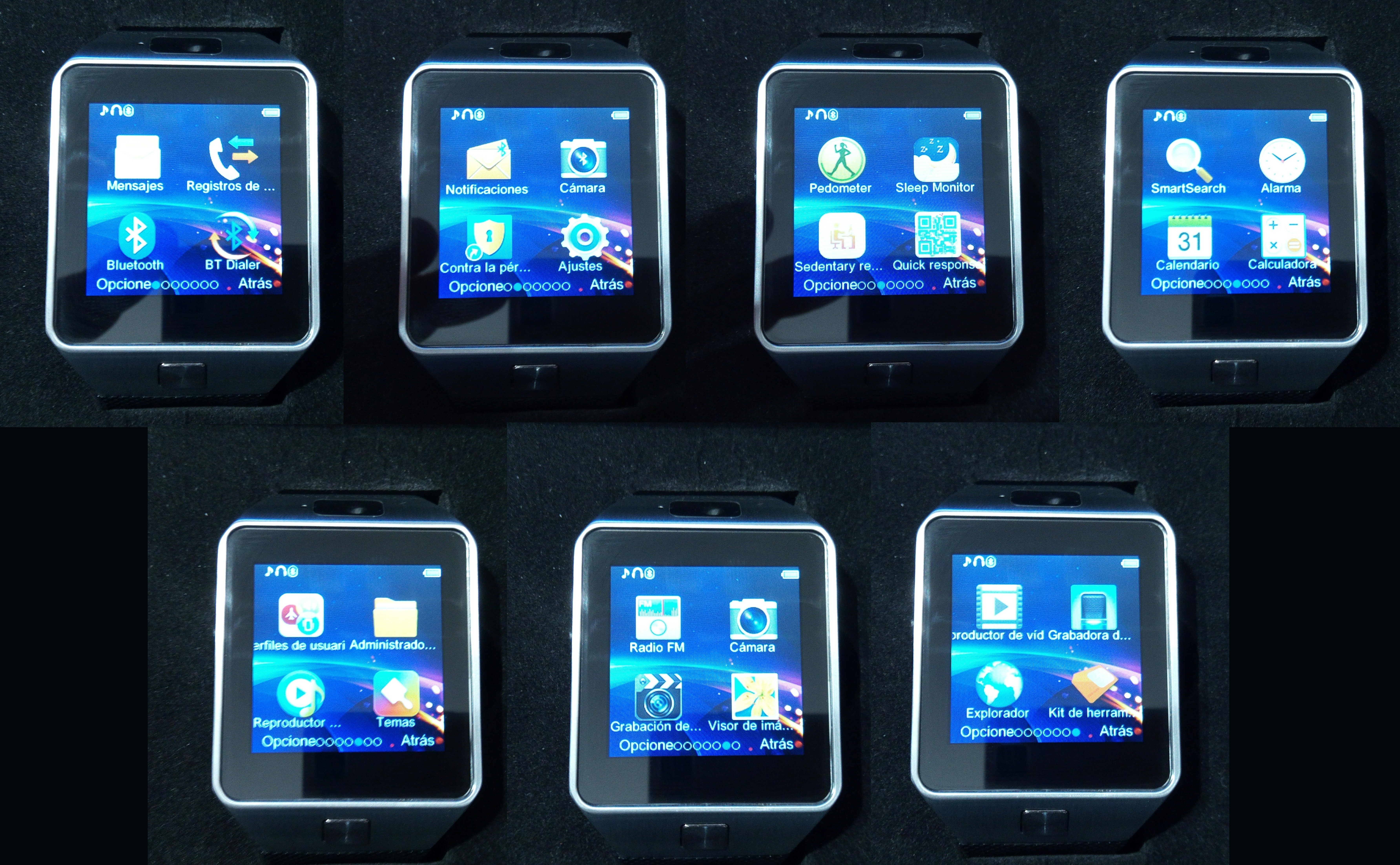 dz09 smartwatch features