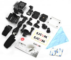 The SJCAM X1000 comes with many accessories.