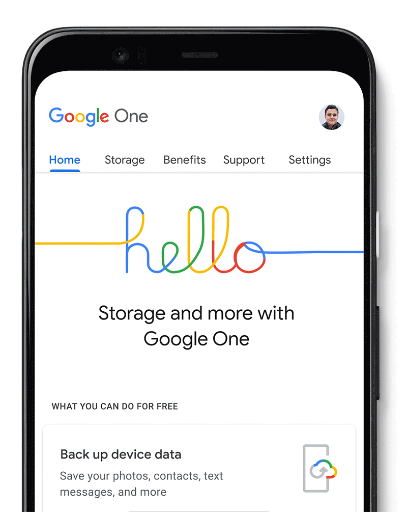 Google One ahora ofrece copias de seguridad automáticas para tu teléfono