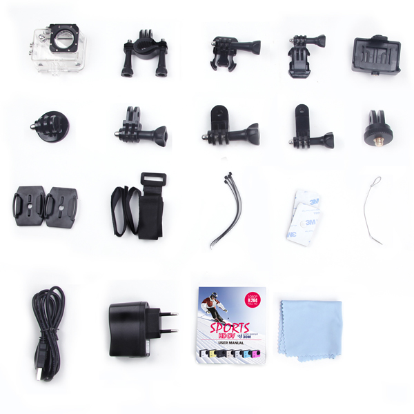 sj4000 action camera accesorios