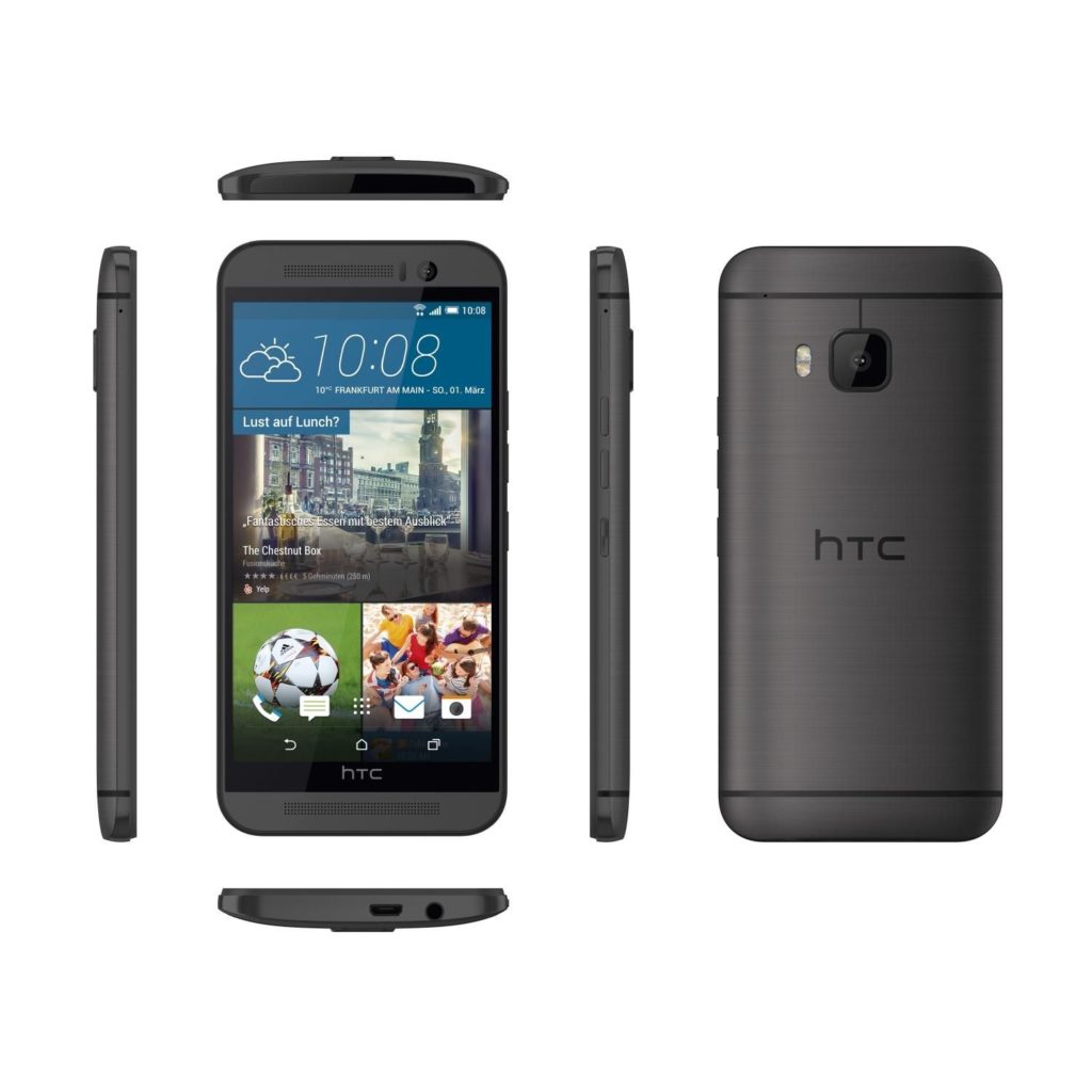 Estéticamente, el HTC One M9 nos recuerda bastante al HTC One M8