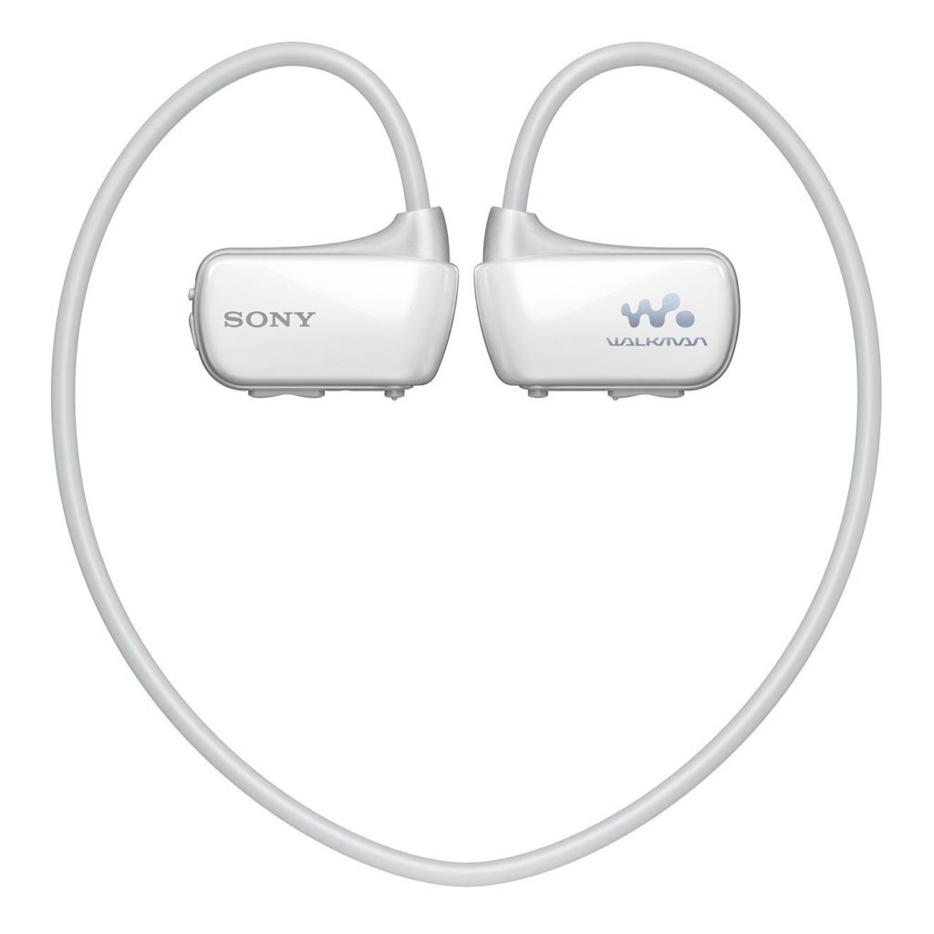 reproductores MP3 económicos - Los auriculares de diadema Sony NWZW273S son resistentes al agua
