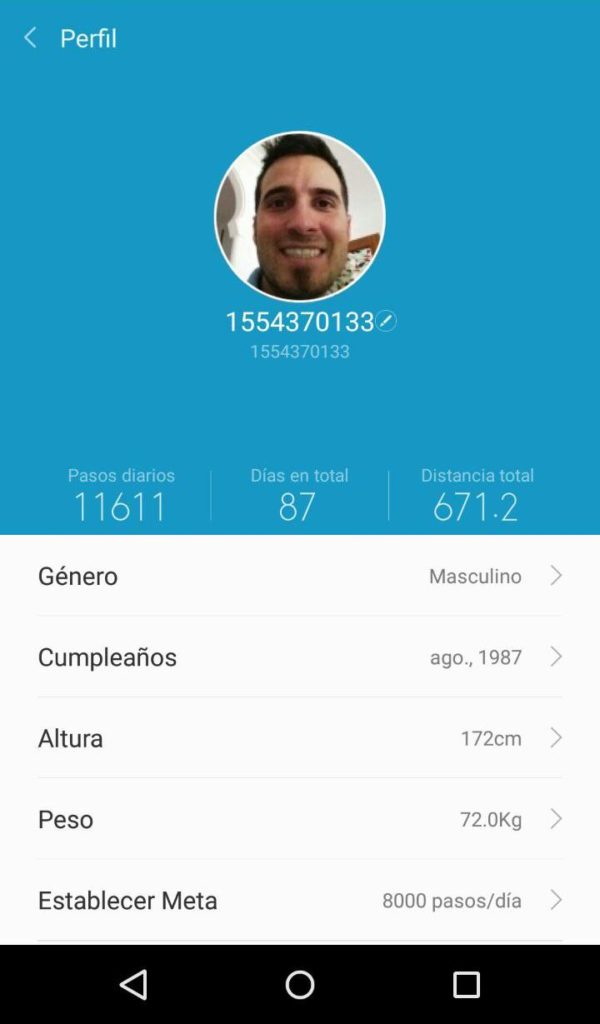 Pulsera xiaomi mi band