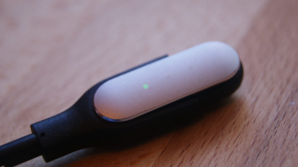 Xiaomi mi band carga