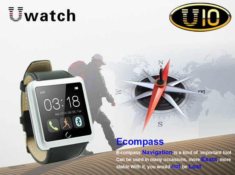 Gizlogic_brújula_u10watch-smartwatch