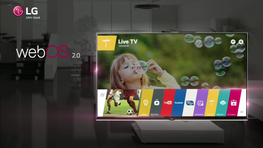 La Smart TV LG 42LF652V trae incorporado WebOS 2.0