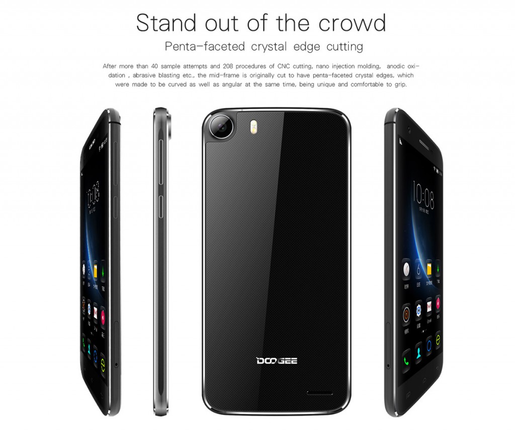 Doogee F3 Pro, un smartphone que llega presumiendo de una construcción muy refinada.