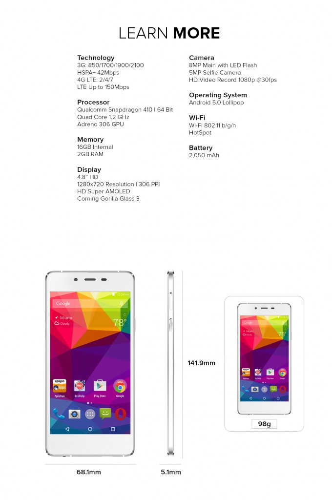 BLU Vivo Air LTE