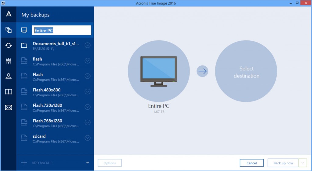 Acronis True Image 2016