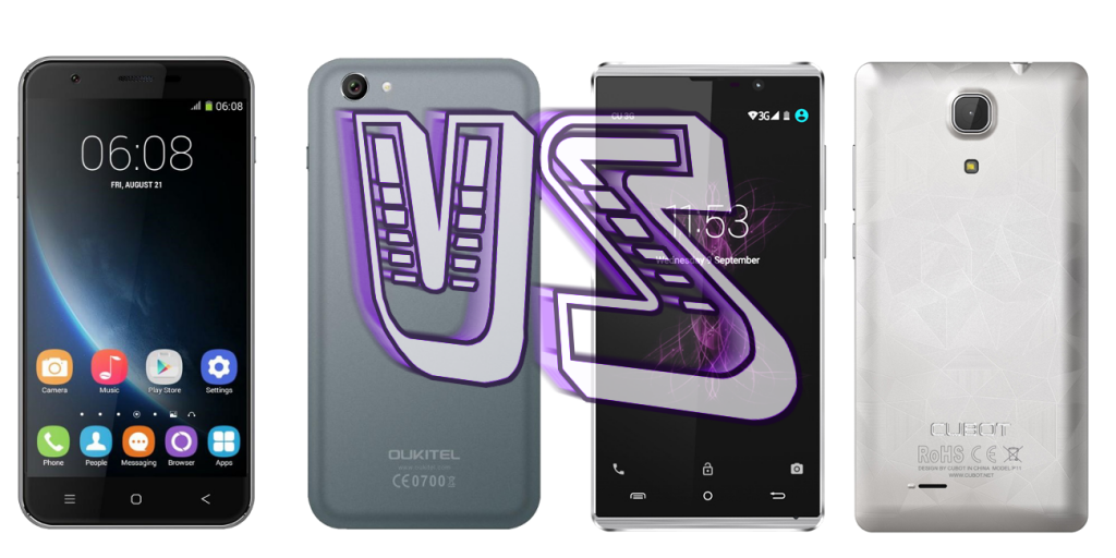 Oukitel U7 vs Cubot P11
