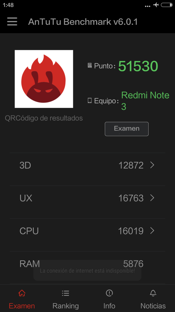 Gizlogic_Antutu 6-0_Redmi Note 3