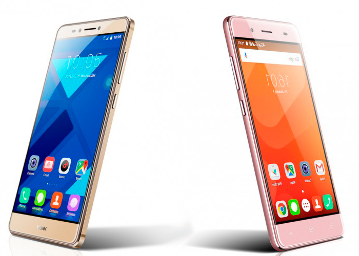 Haier lanza nuevos smartphones de la línea Voyage y Leisure en #MWC16