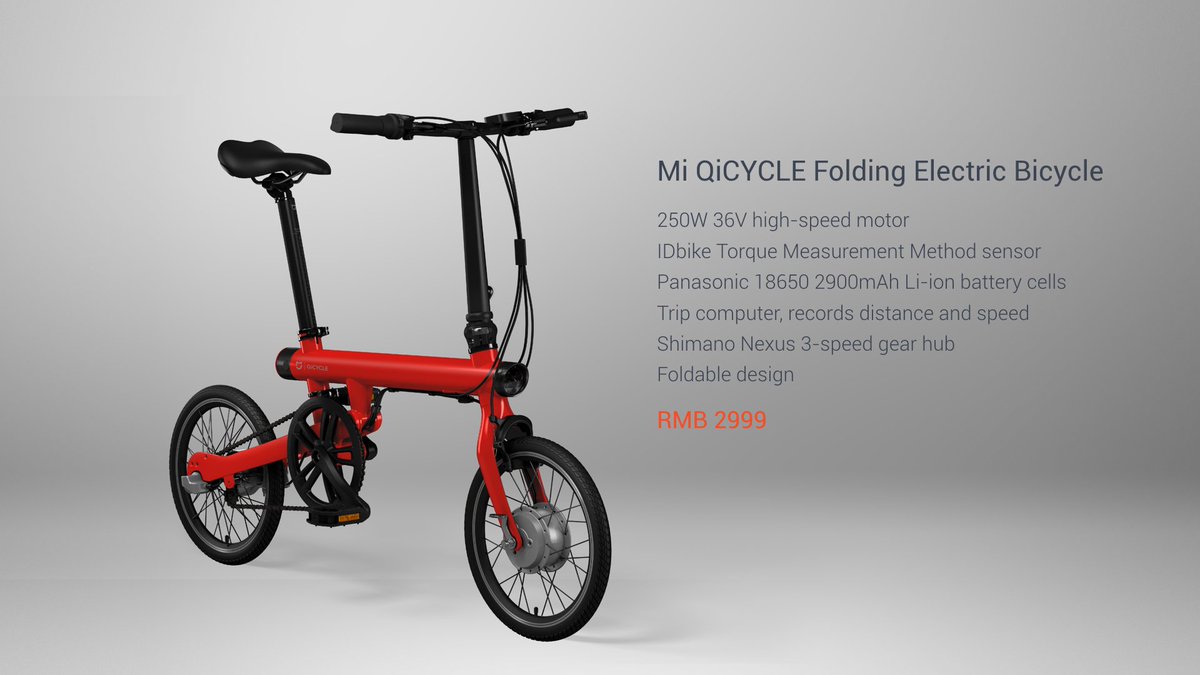 Bicicleta electrica de Xiaomi