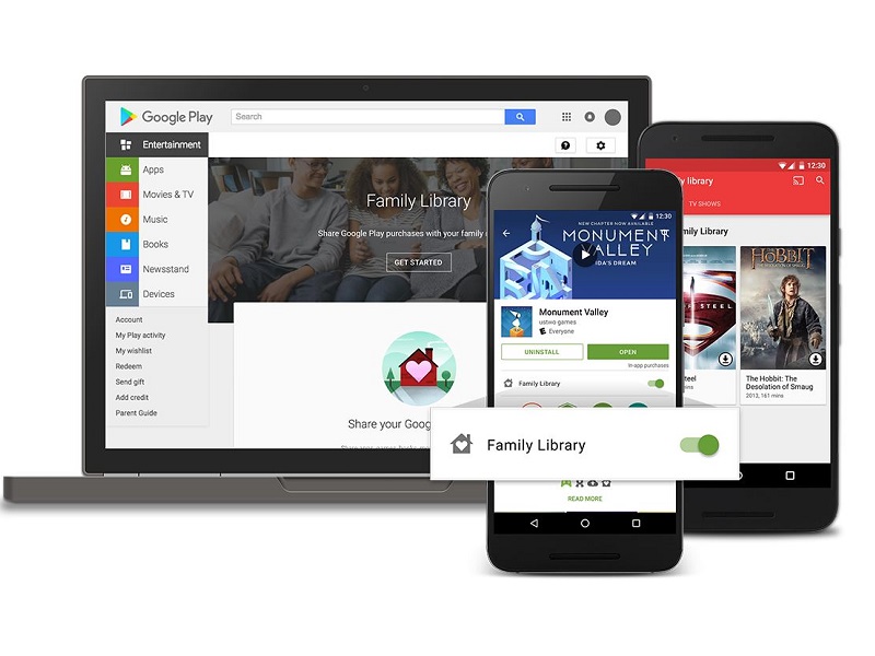 Google Play Family
