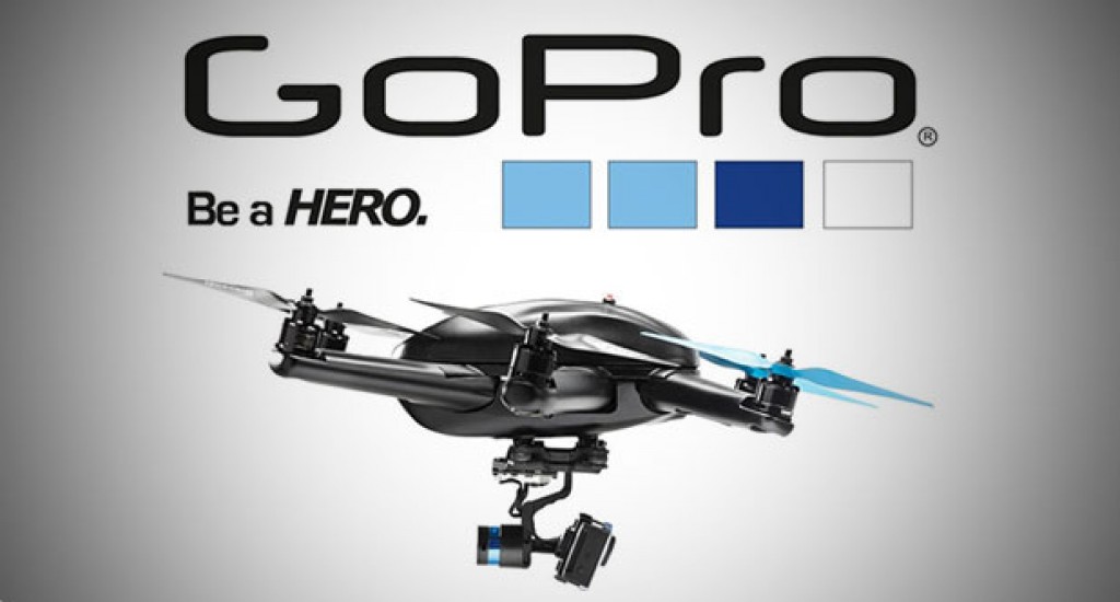 Dron store pro gopro