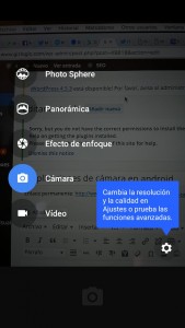 aplicaciones de camara en android