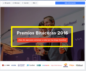 Premios Bitácoras 2016