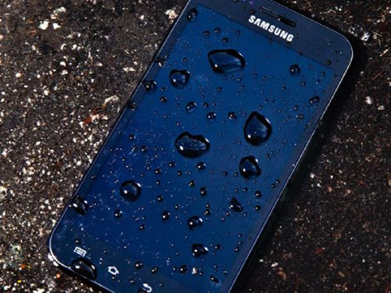 Pantallas hidrofóbicas Samsung