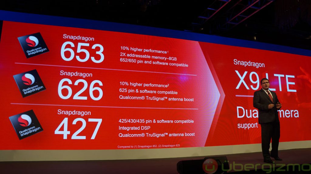  MediaTek-Helio-X30-vs-Snapdragon-830-vs-Kirin-960-Helio P20-Helio P25-helio P15-Snapdragon 653,Snapdragon 626-Snapdragon 427-socs del 2017 
