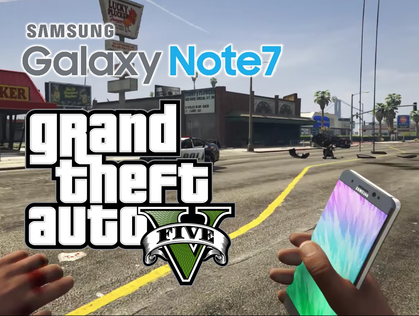 portada galaxy note 7 gta v