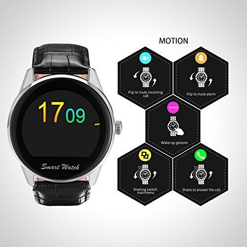 El Fantime Smartwatch K8-S se activa con un simple movimiento de la muñeca