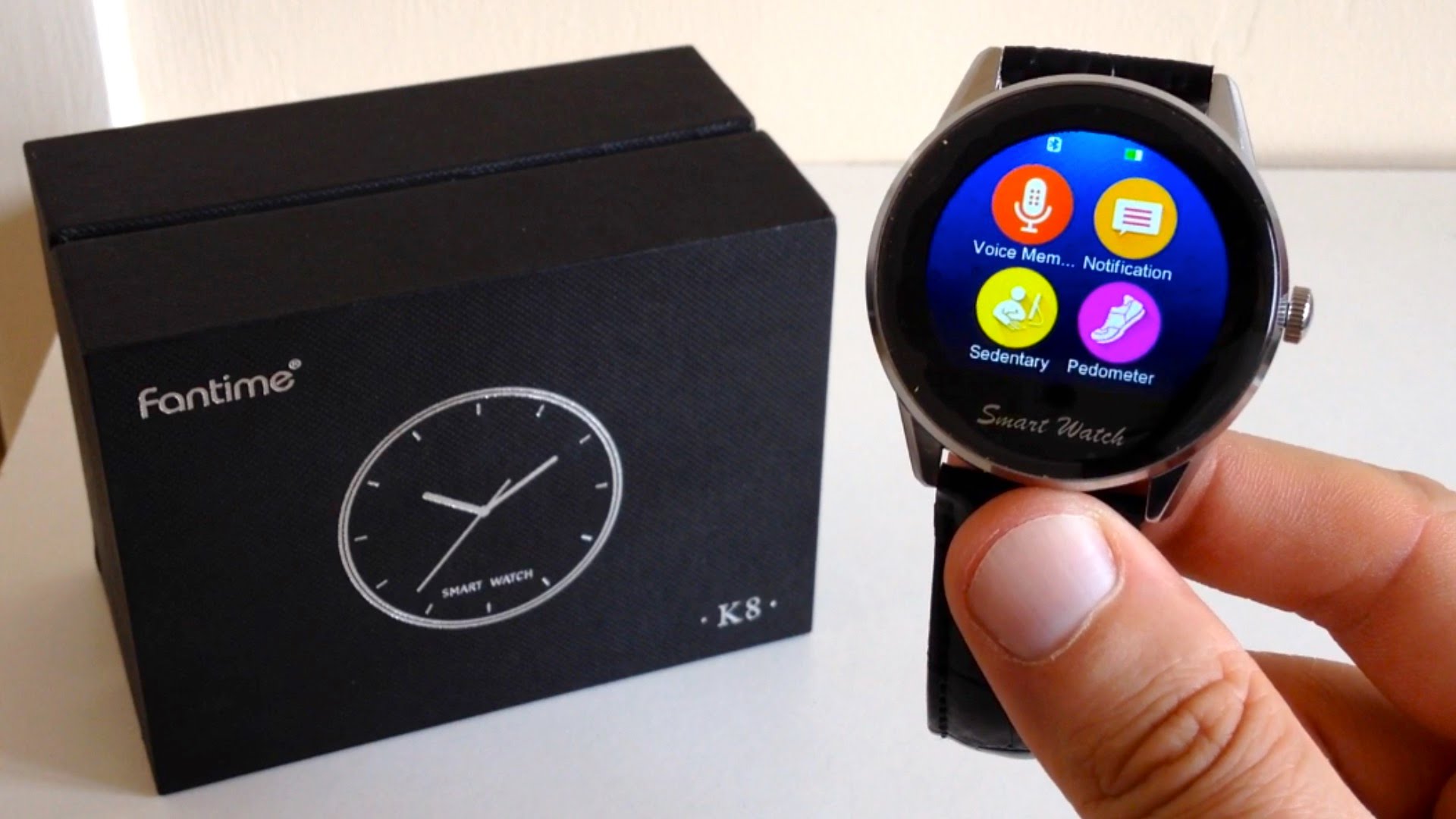 Fantime Smartwatch K8-S, uno de los relojes inteligentes más baratos del mercado