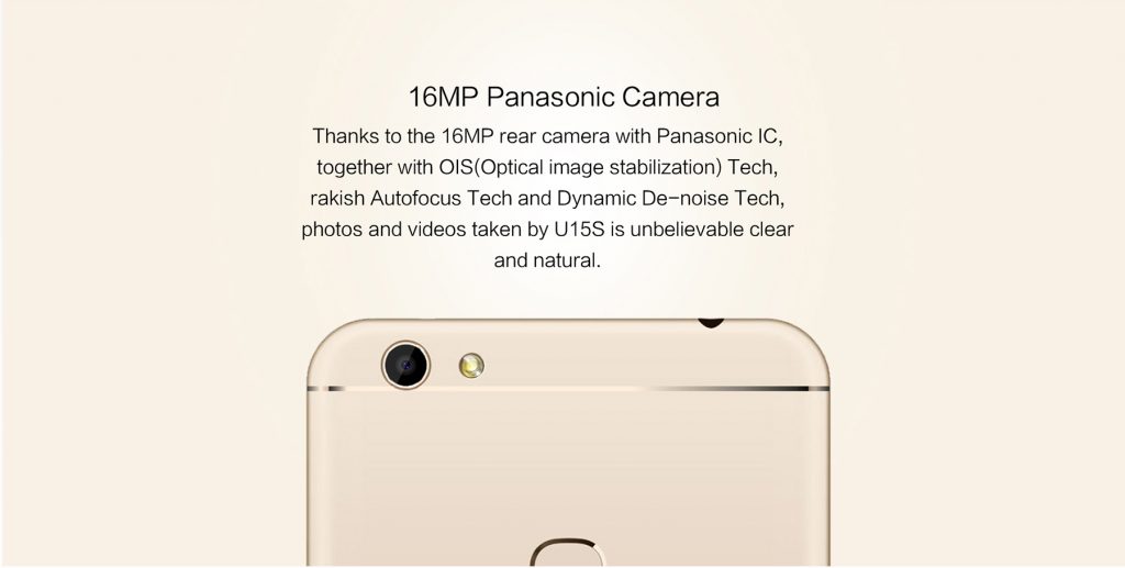 Oukitel U15S con sensor Panasonic de 16 MP