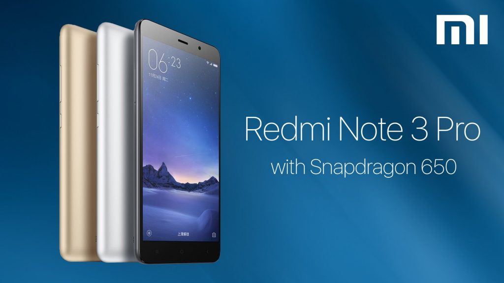 Redmi Note 3 Pro