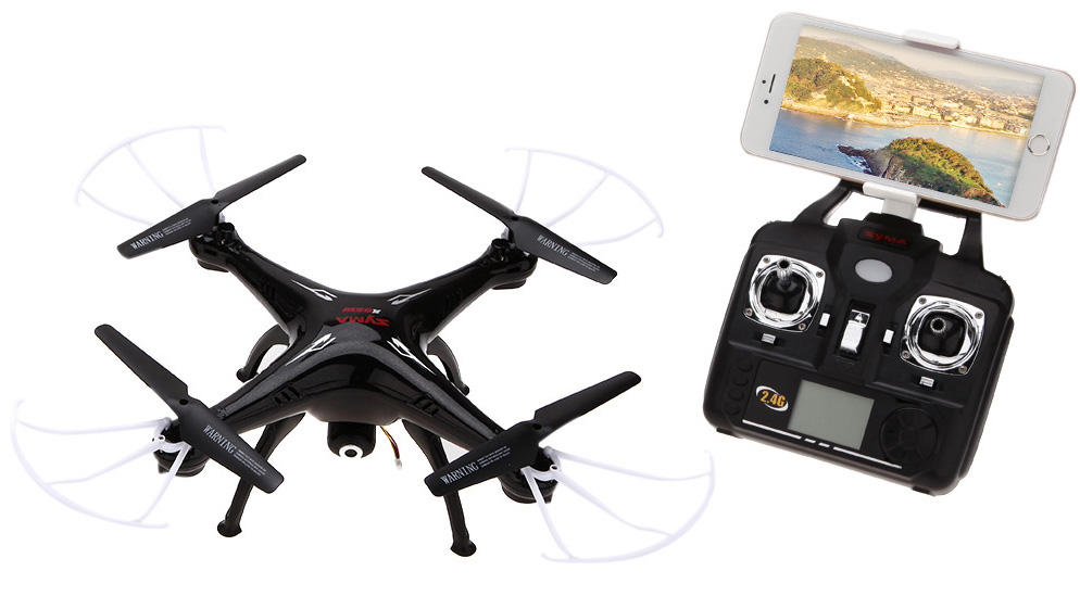Syma X5SW-1 control - Los mejores drones y los más baratos - Especial de Gizlogic