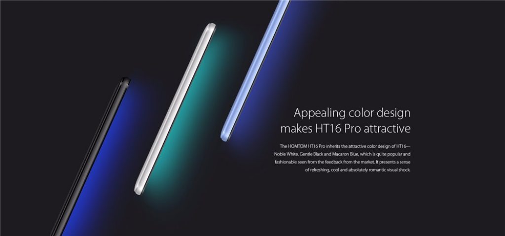 El Homtom HT16 Pro destaca por su diseño minimalista y moderno