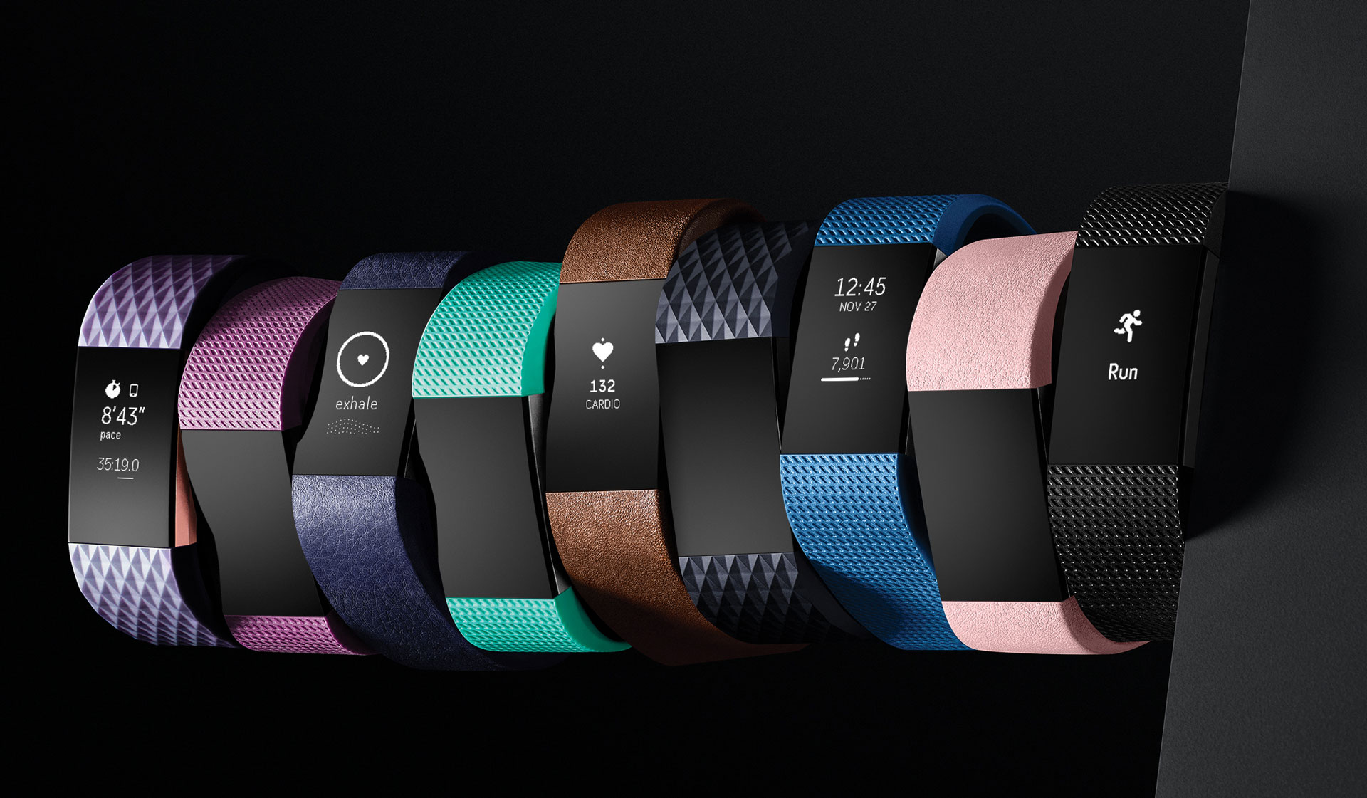 Existe una gran variedad de pulseras Fitbit