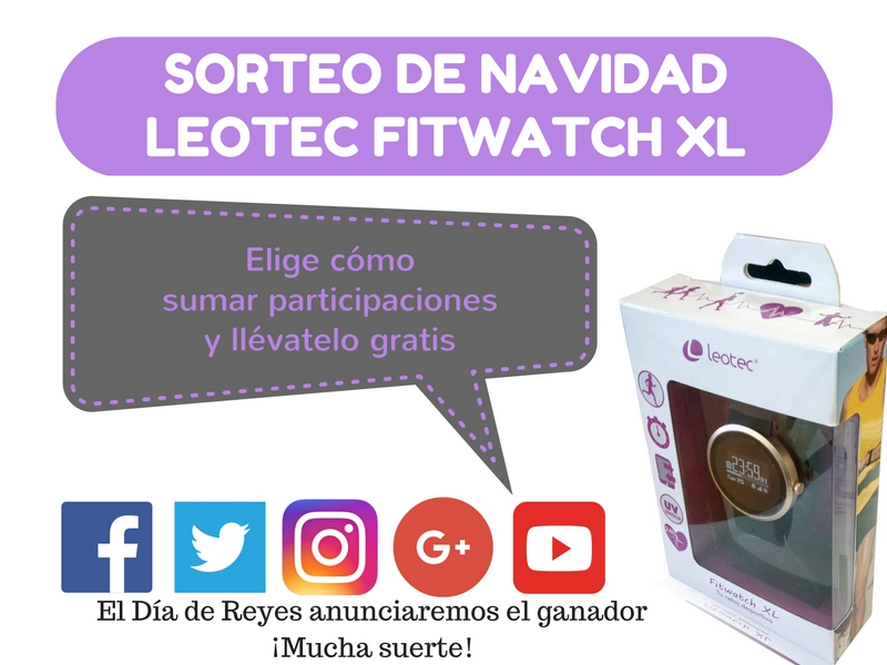 Sorteo smartwatch Leotec
