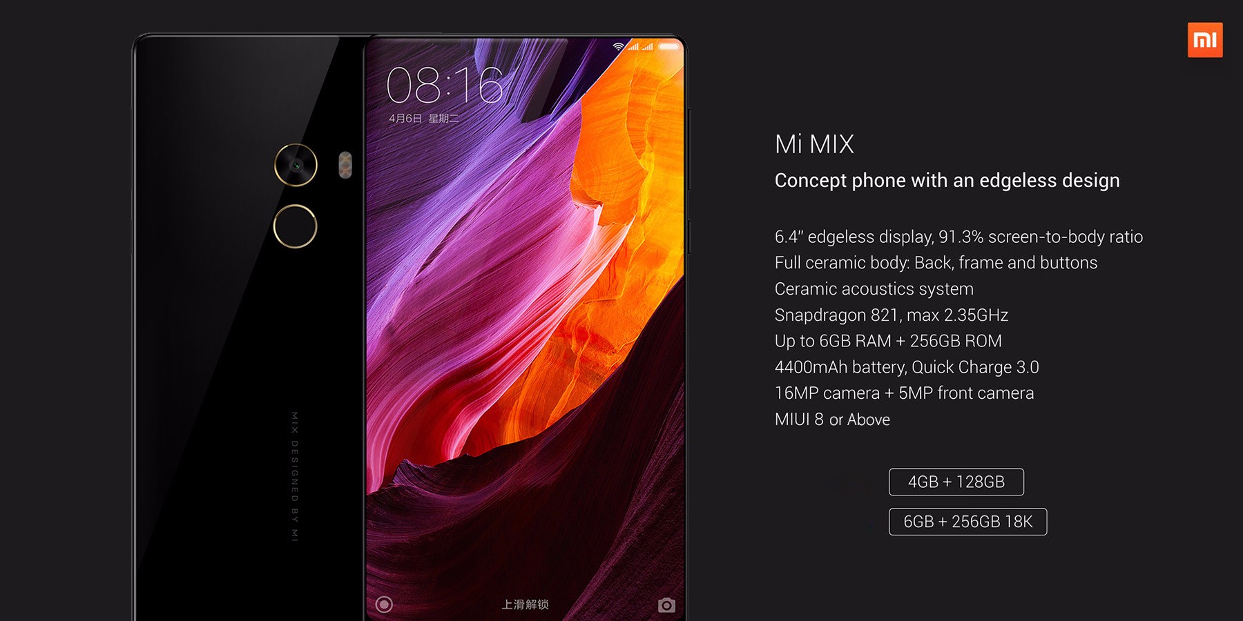 Xiaomi Mi Mix, EL mejor movil sin marcos que existe