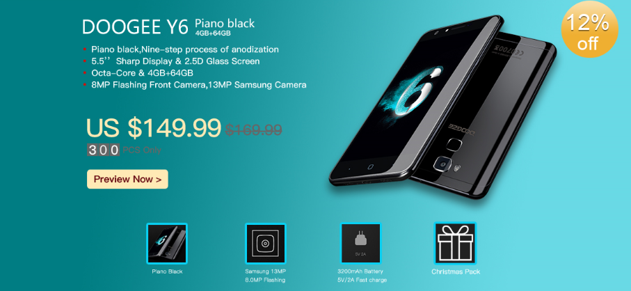 Doogee Y6