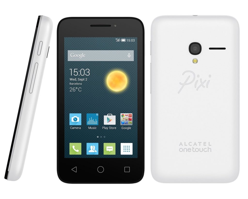 Alcatel one touch pixi 3 Destacada