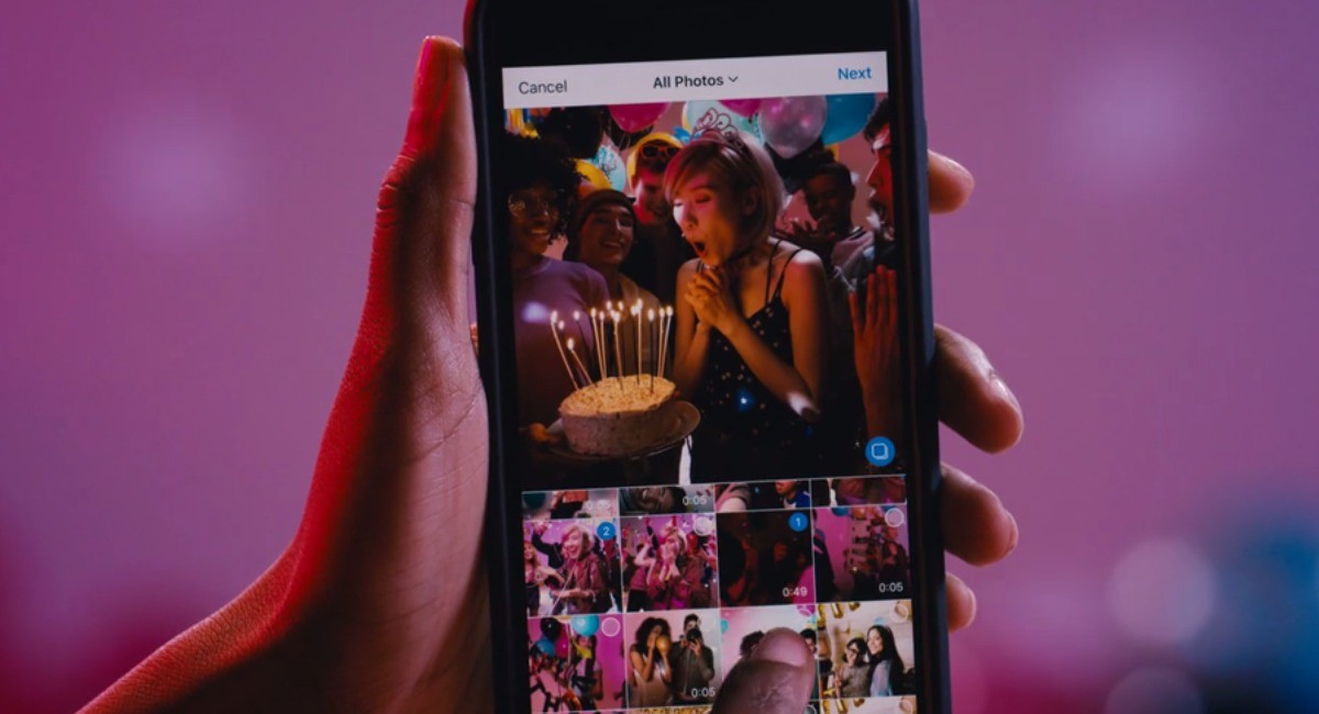 Galerías de fotos en Instagram