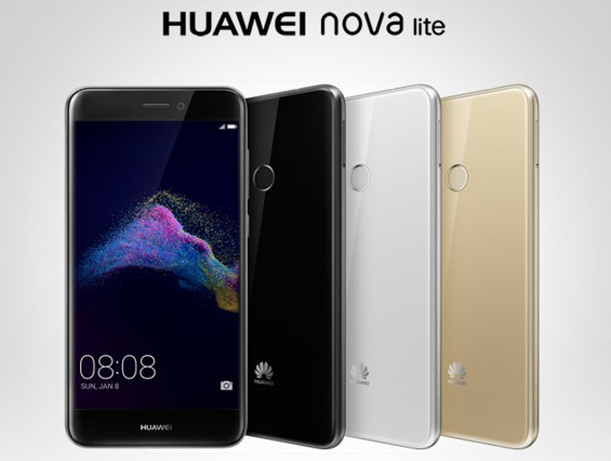 Huawei Nova Lite se venderán en tres colores