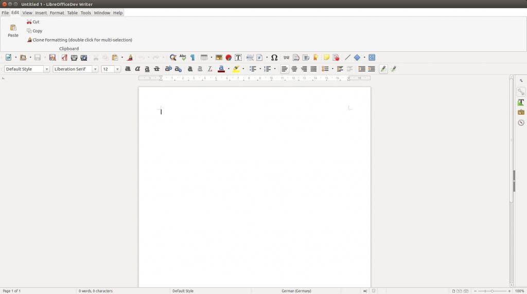 LibreOffice 5.3