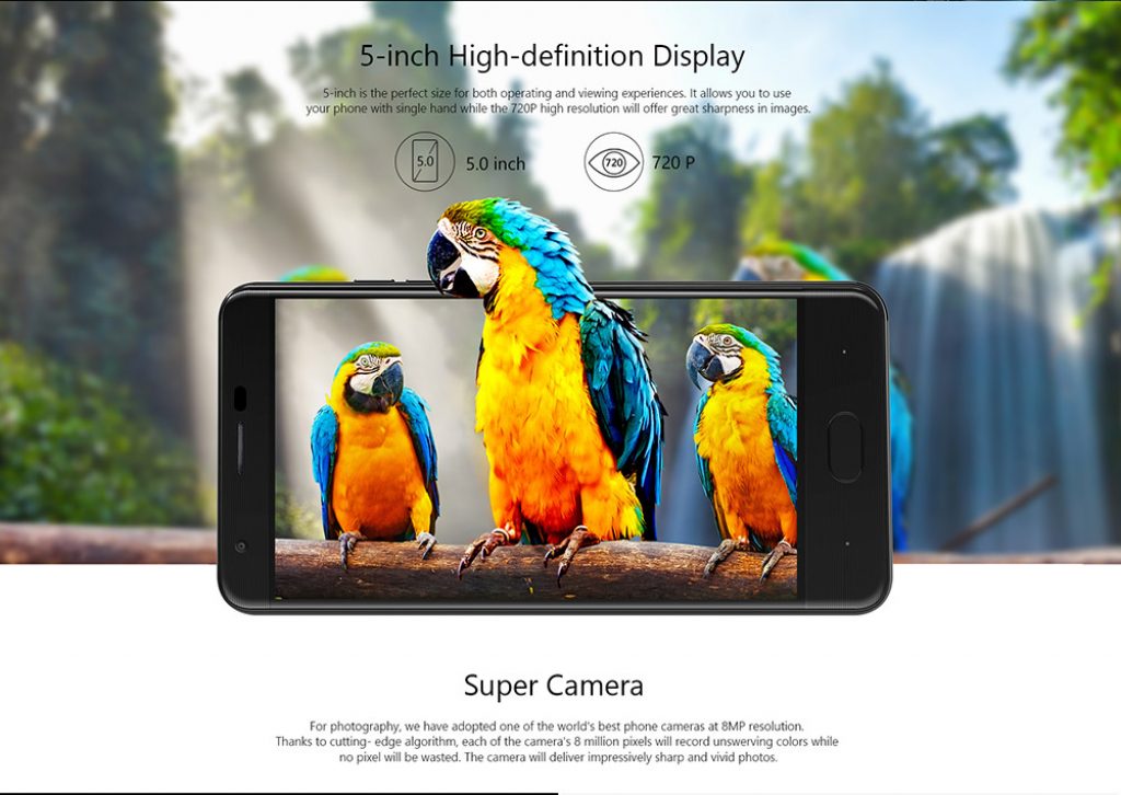 Ulefone U008 Pro, pantalla