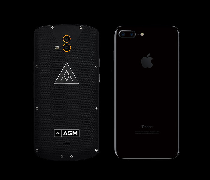 AGM X1AGM X1 y iPhone 7 Plus: