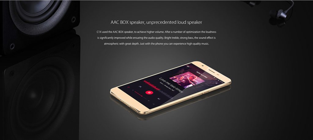 Elephone C1X, sonido