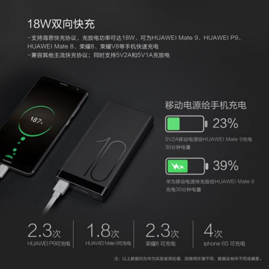 powerbank de huawei