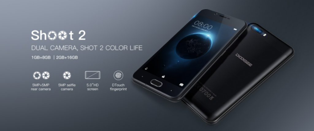 DOOGEE Shoot 2, características