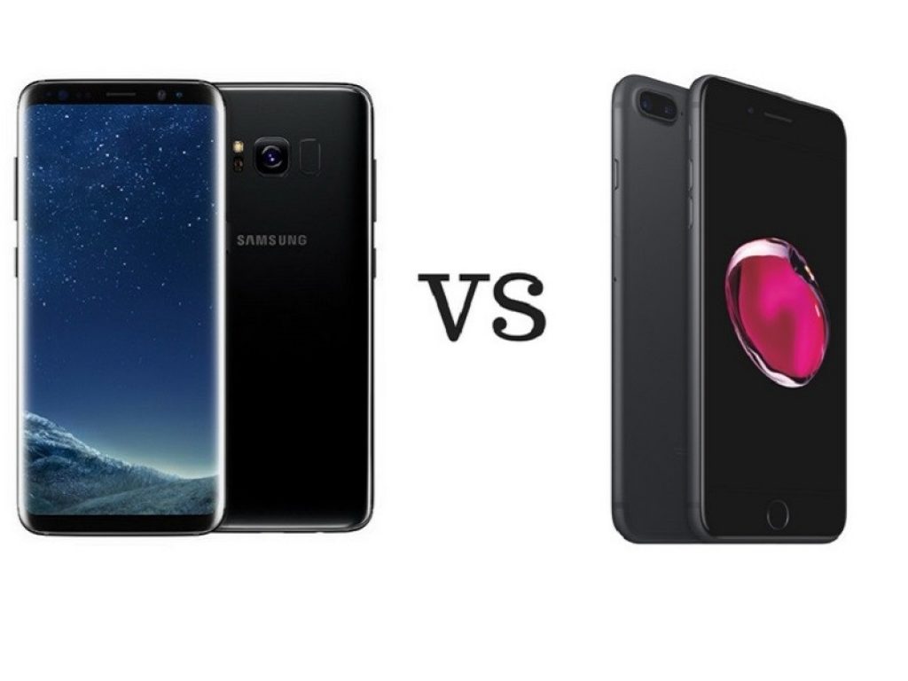 Samsung Galaxy S8 VS iPhone 7 Plus