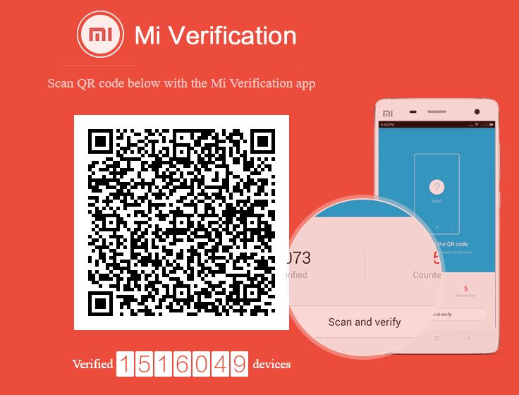 Xiaomi MI Verification