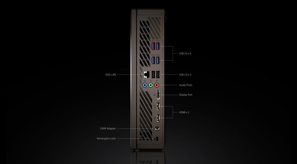 asus vivopc x trasera