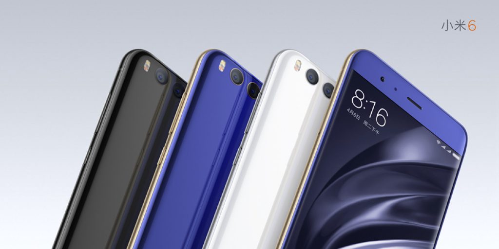 colores xiaomi mi 6