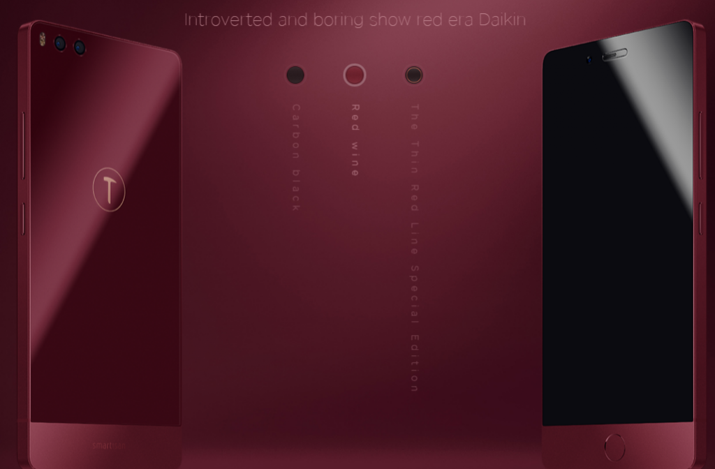 Smartisan Pro, colores