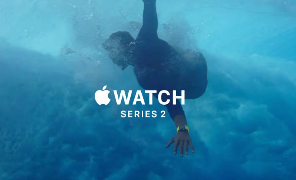 Apple Watch Series 2, agua