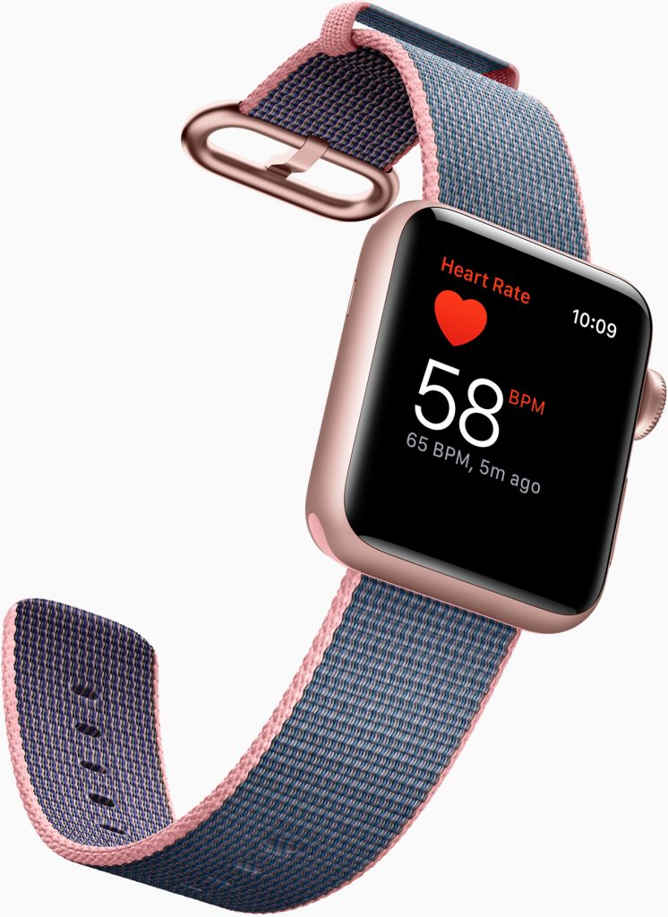 Apple Watch Series 2, sensor cardíaco